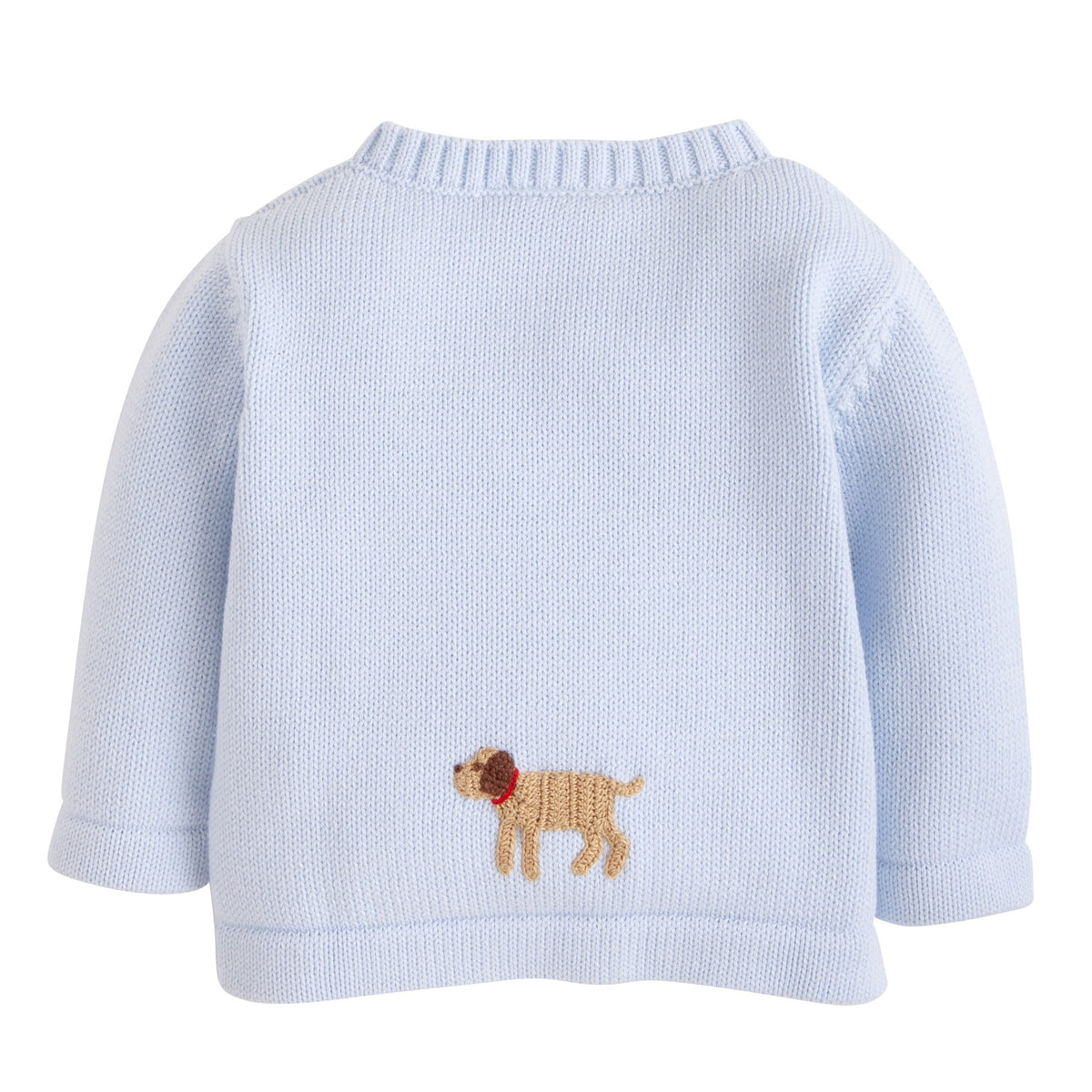 seguridadindustrialcr traditional baby clothing, signature crochet sweater with lab for baby boy