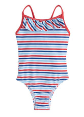 seguridadindustrialcr little girls ruffled berkley one piece in patriotic stripe