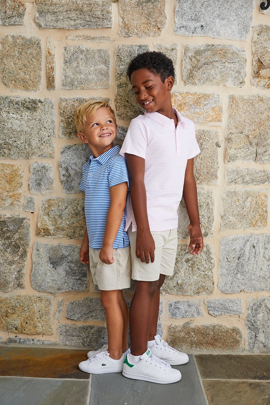 Short Sleeve Striped Polo - Regatta