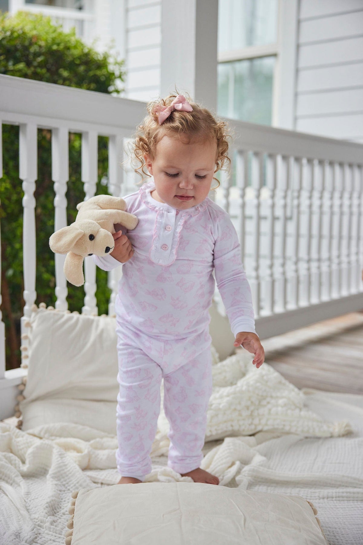 Girl Printed Jammies - Bunny