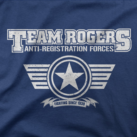 team rogers t shirt