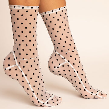 Darner Violet Mesh socks – Darner Socks
