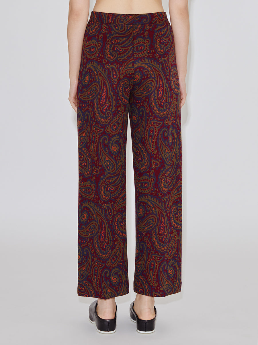 Pull On Cropped Straight Pant