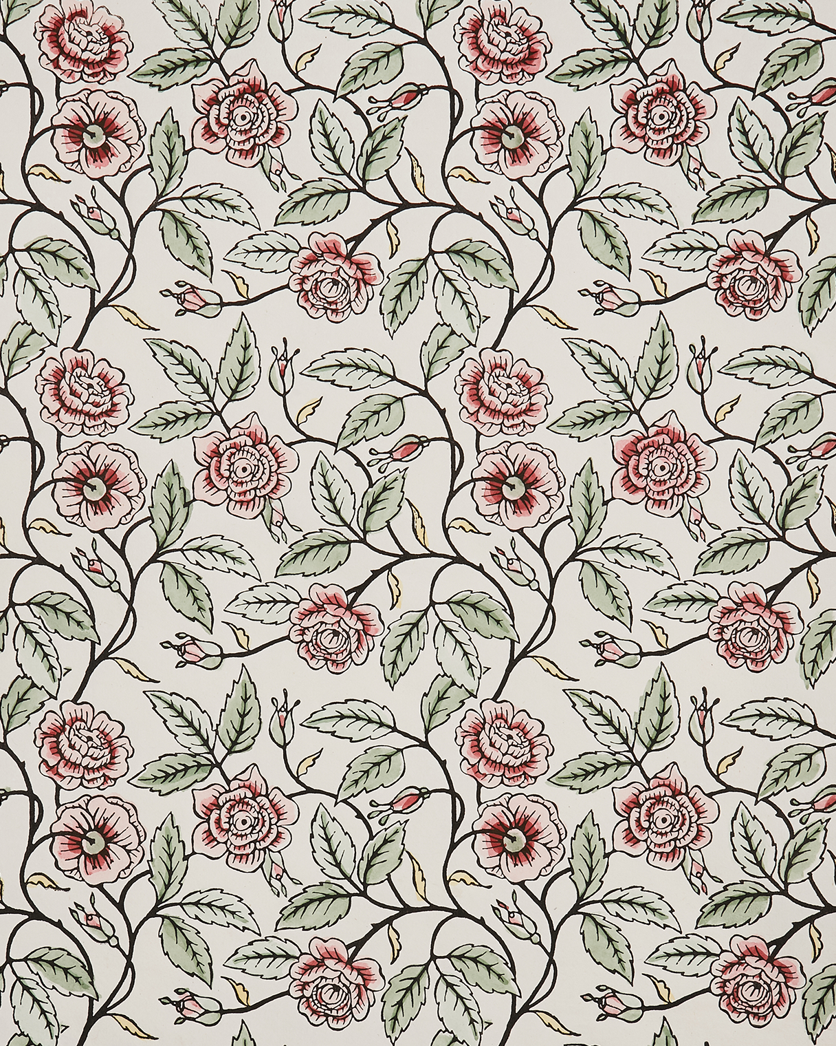 Wallpaper Panel - Buisson De Roses 58