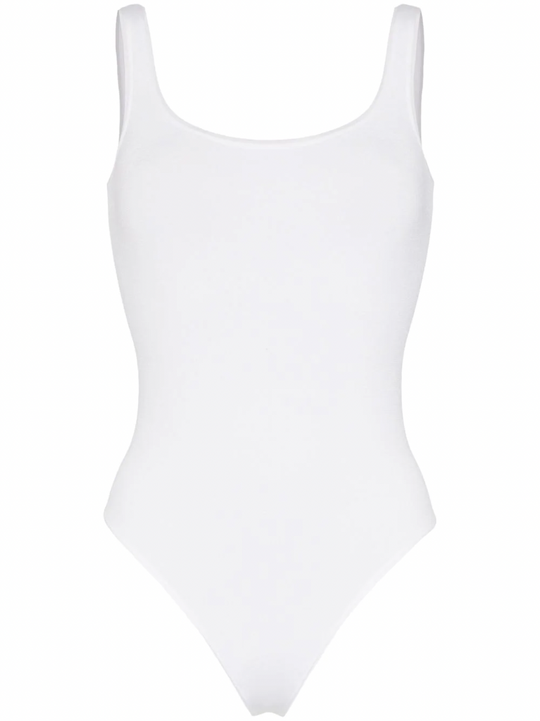 Invest Simple Shaping Tank Bodysuit - White - grundigemergencyradio