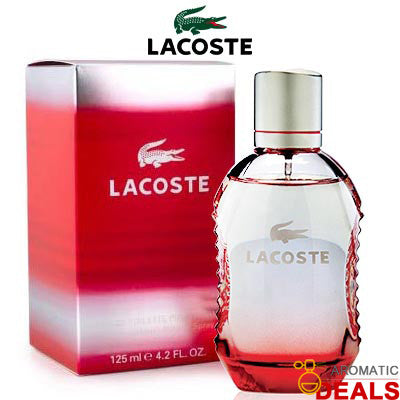 lacoste red eau de toilette spray 125ml