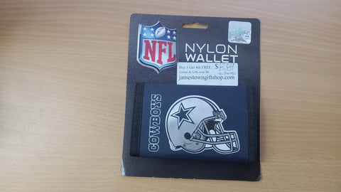 Dallas Cowboys Wallet Nylon Trifold - Sports Fan Shop