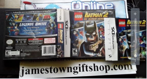 Lego Batman 2 DC Super Heroes Used Nintendo DS Video Game – Jamestown Gift  Shop