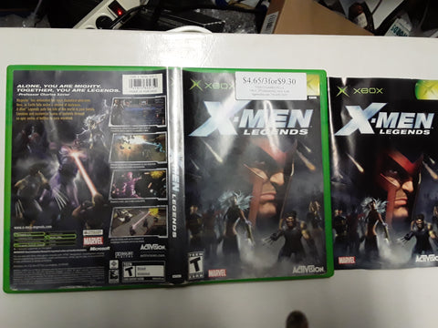 x men legends xbox