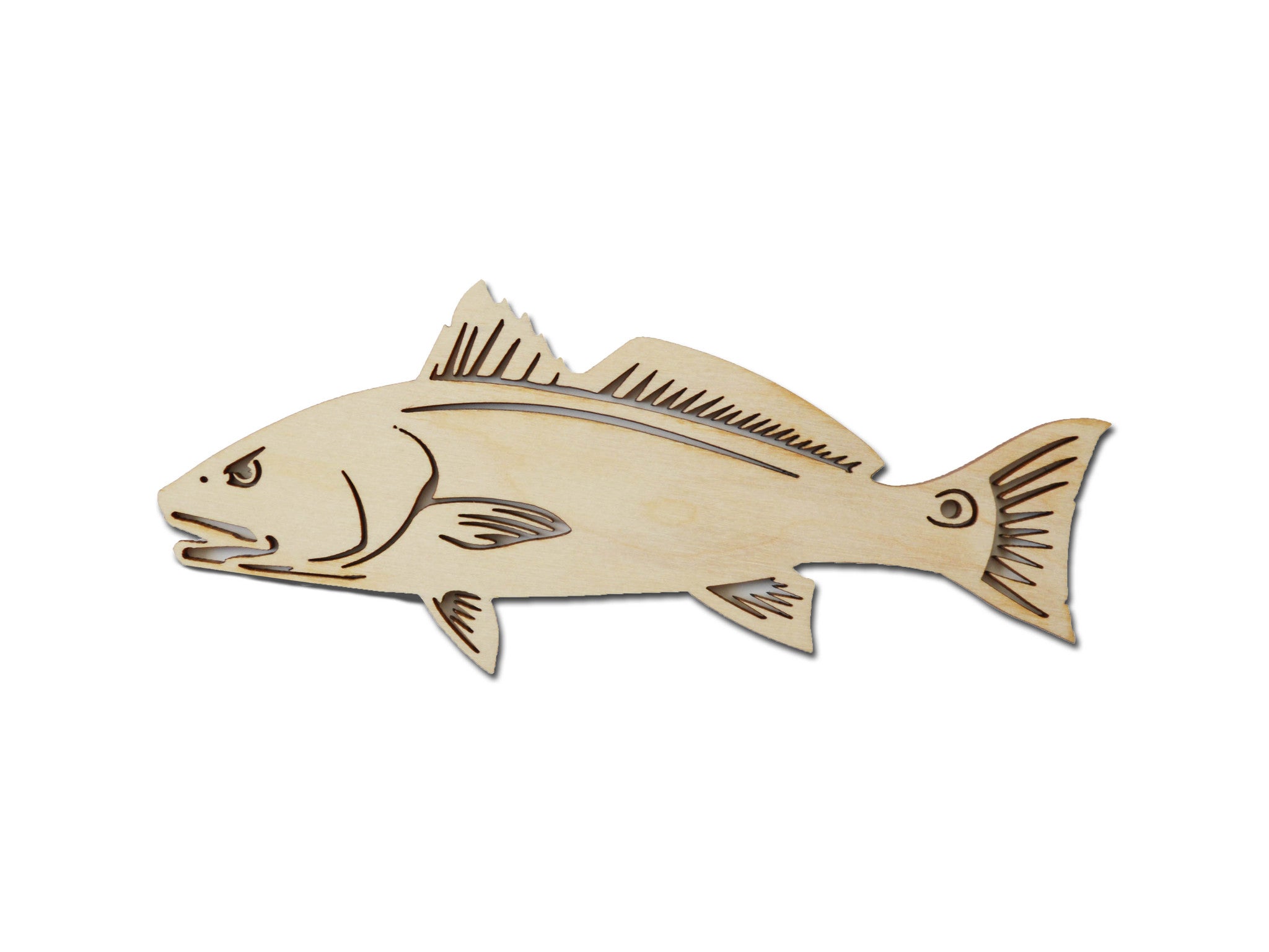 Wooden Fish [Sealife > Sealife Craft] – Naturally Wild Australia