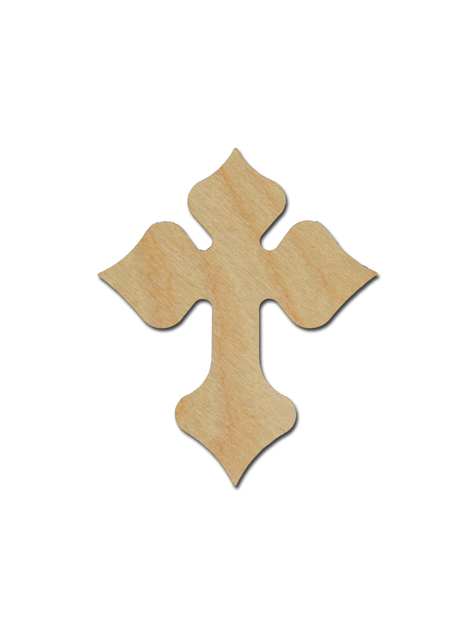 Unfinished Wood Cross MDF Craft Crosses Variety of Sizes 