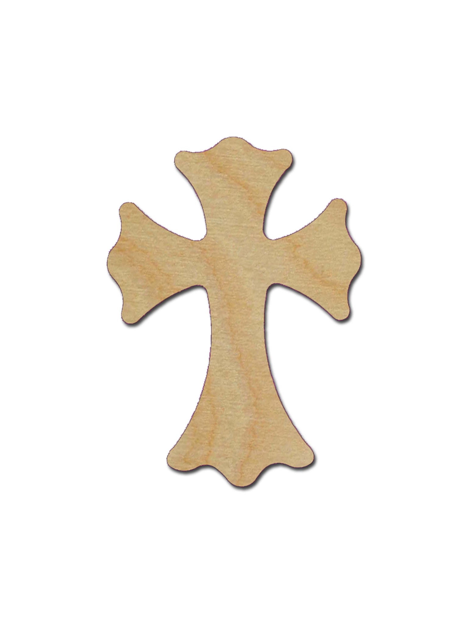 Unfinished Wood Cross Cutout MDF Craft Crosses Variety of 