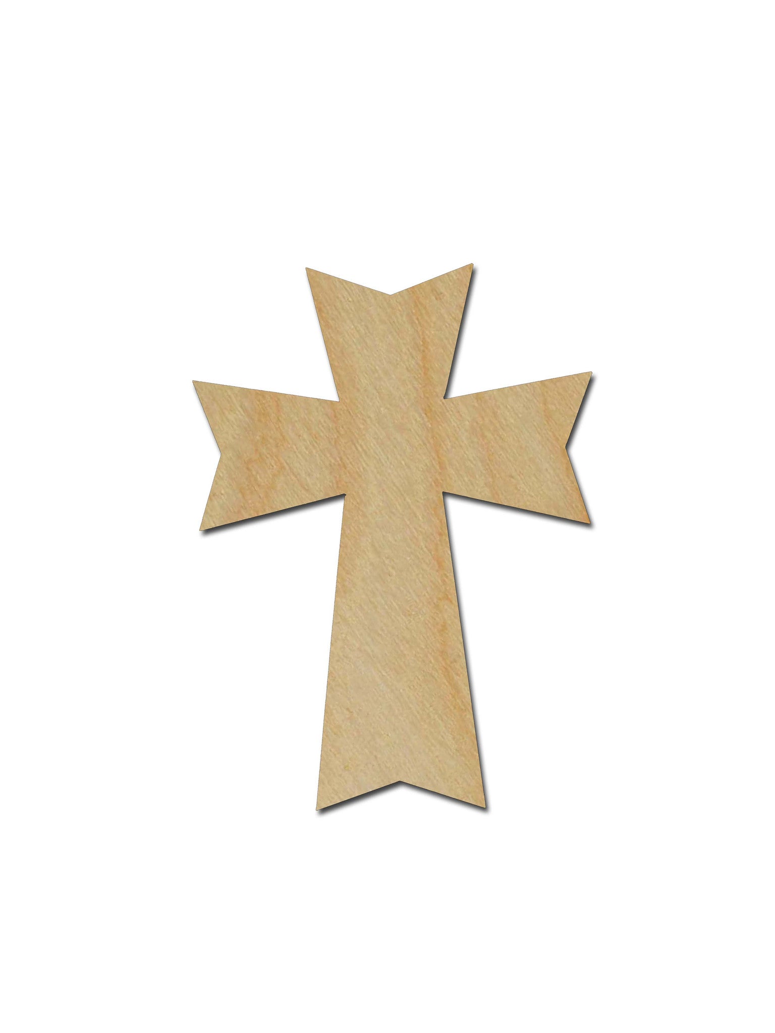 Unfinished Wood Cross Cutout MDF Craft Crosses Variety of 