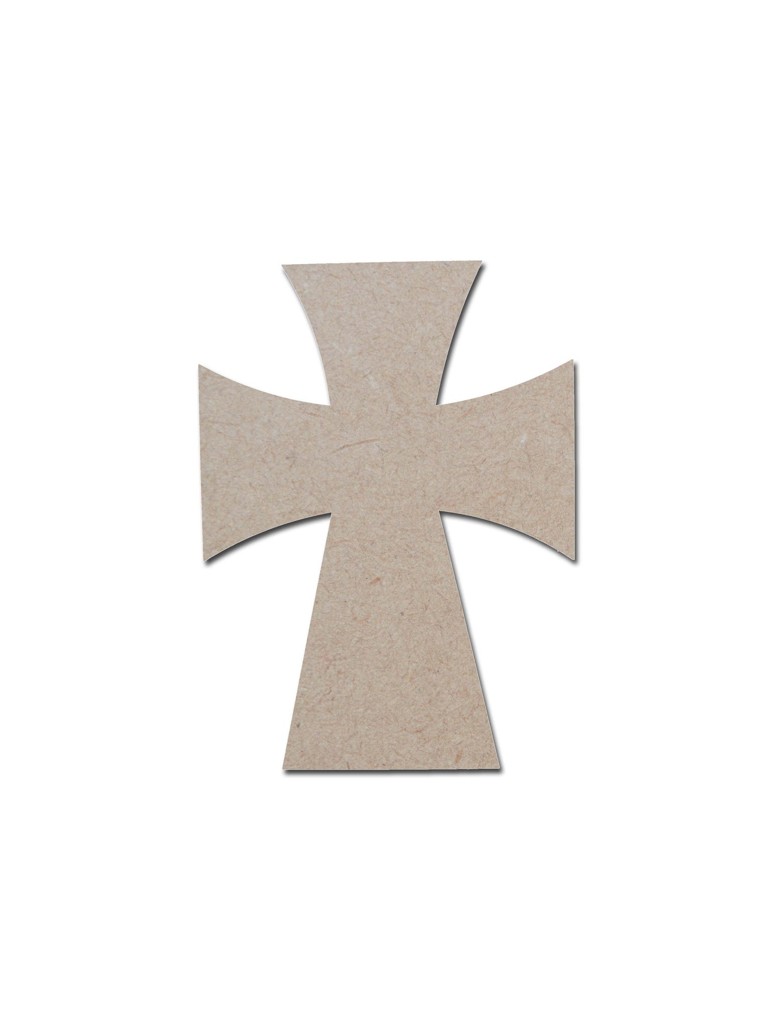 Unfinished Wood Cross MDF Craft Crosses Variety of Sizes 