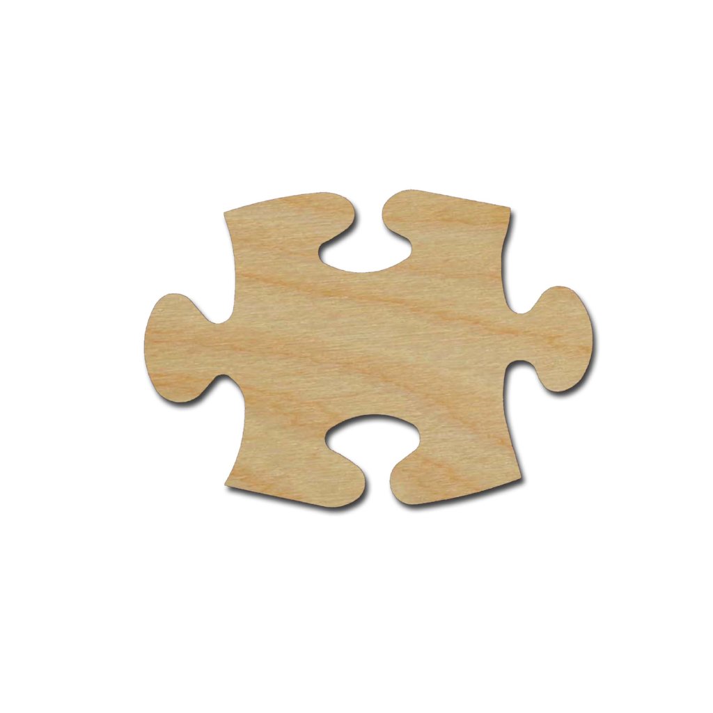 Many Sizes Available And Other Diy Projects Puzzle Piece 002 Unfinished
