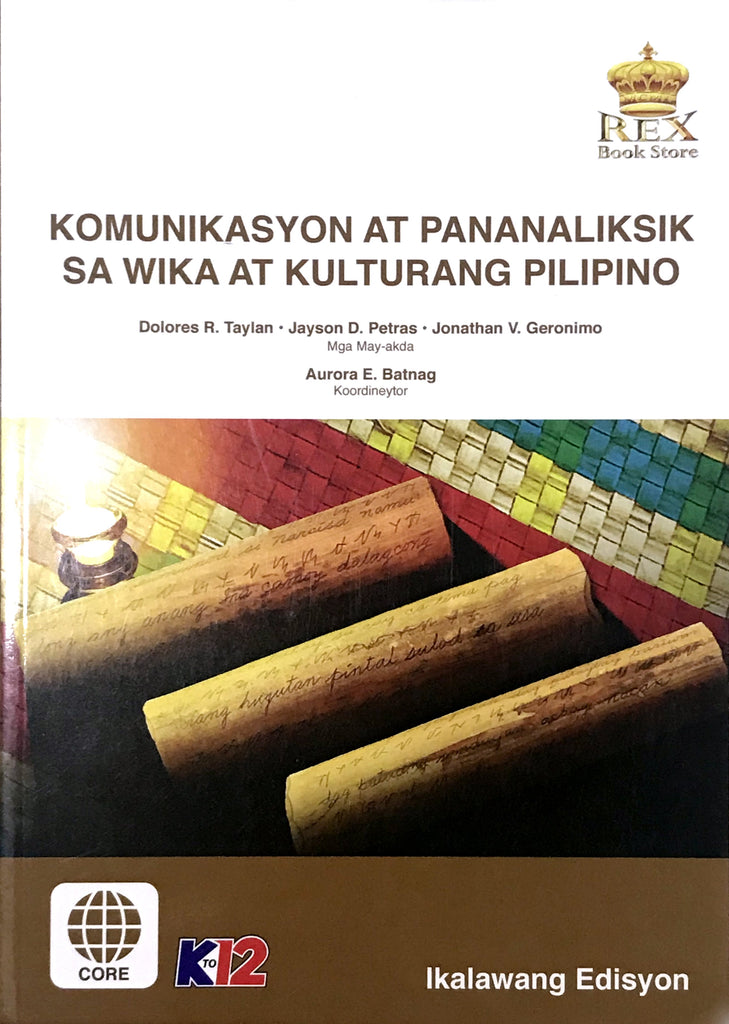 Komunikasyon Sa Wikang Filipino Introduksyon Docx Kom 9314