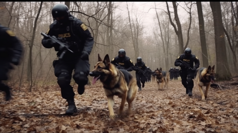 Blank guns K9 dog training - Maxarmory