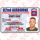 fake veteran id card