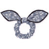 Chambray Floral Bow Scrunchie from The Foggy Dog 