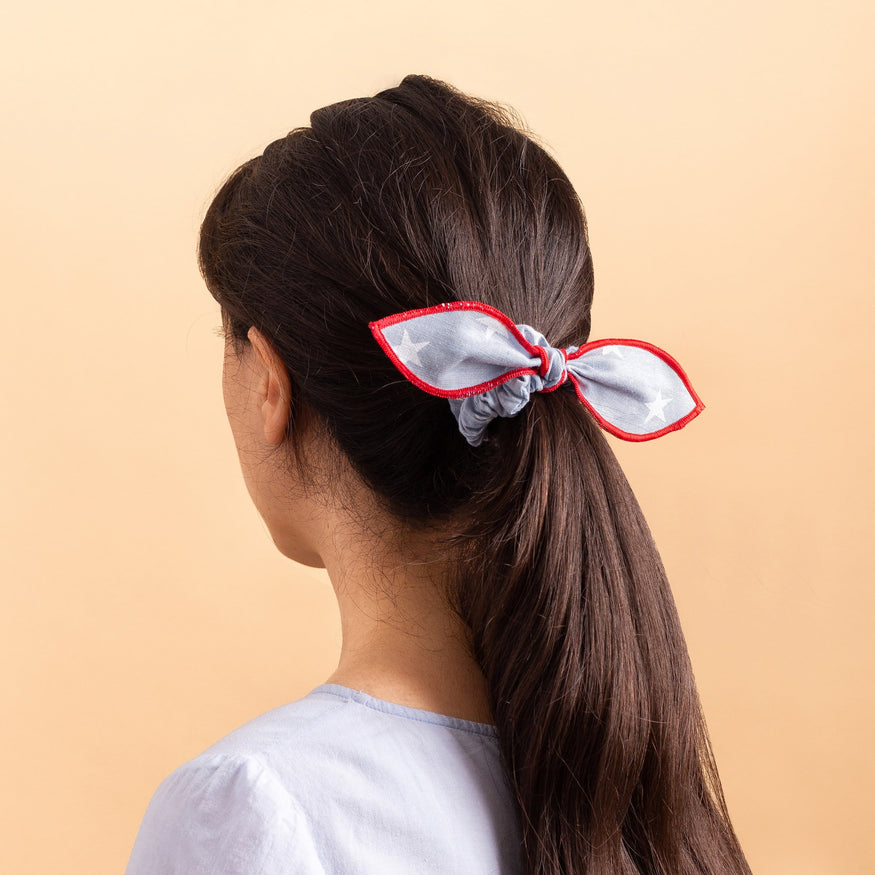 Liberty Bow Scrunchie – The Foggy
