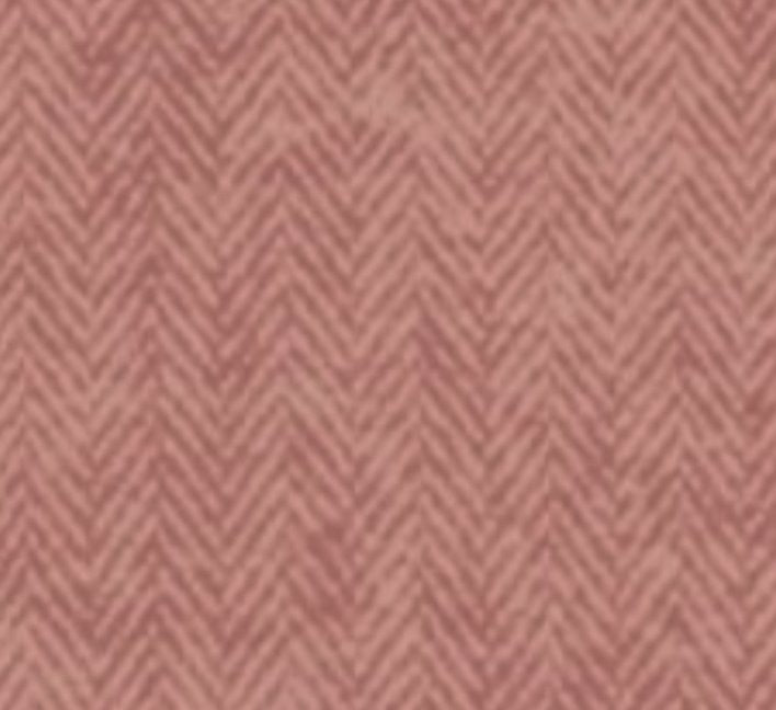 Pink Herringbone Flannel Dog Collar