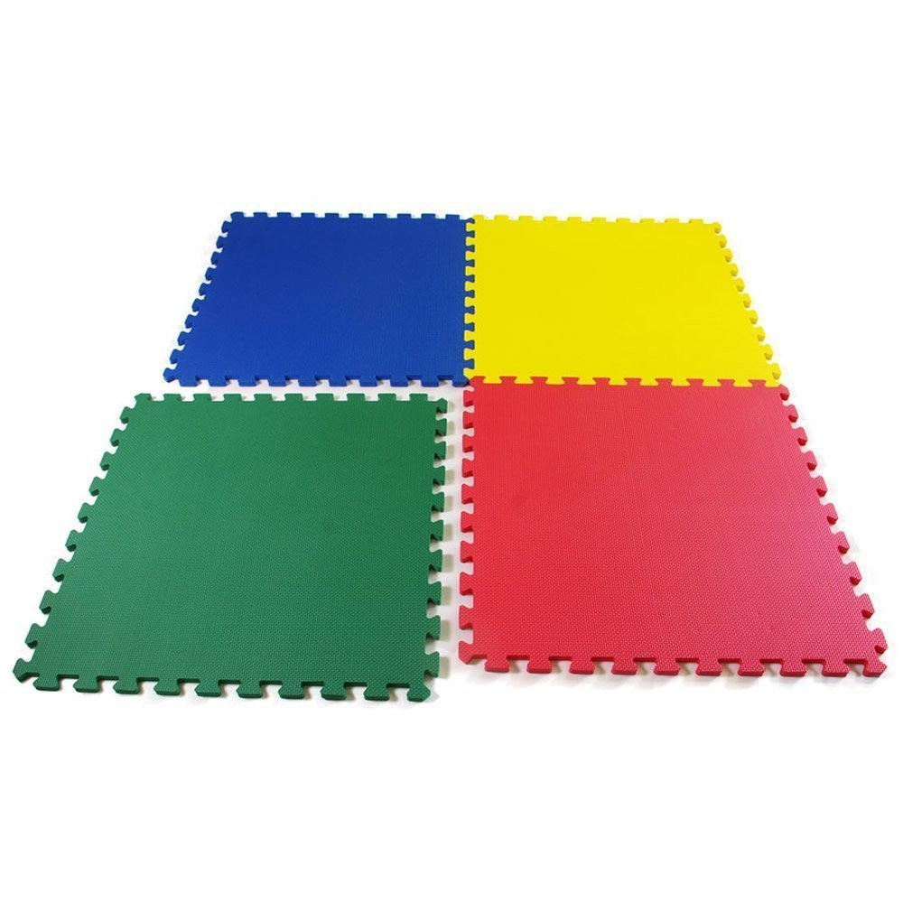 Outdoor Indoor Eva Foam Interlocking Flooring Mat 4 Tiles 16sqft