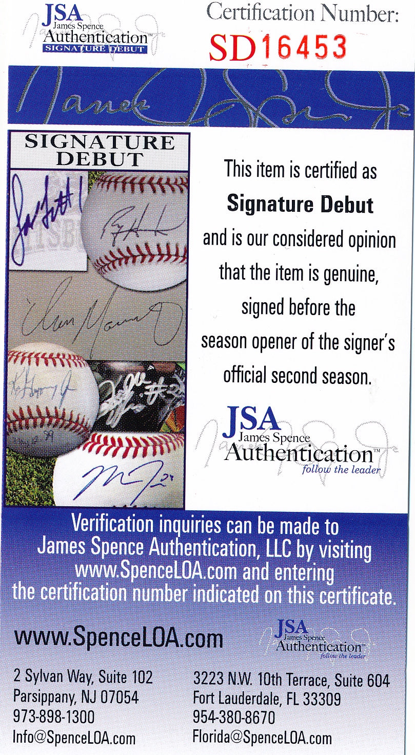 Boog Powell Signed Baseball Orioles – COA JSA – Memorabilia Expert