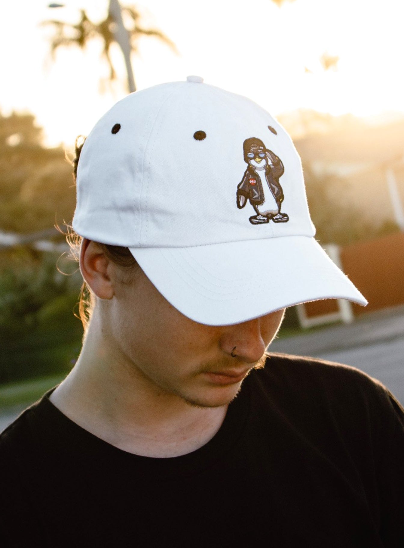 penguins dad hat