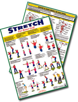 Golf Fitness Charts and Booklet - Set of 3 – Chartex