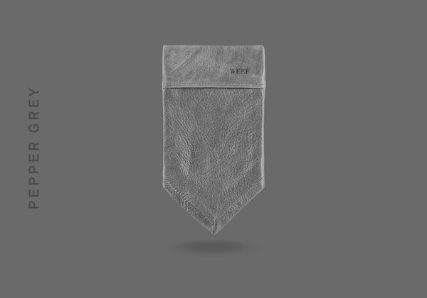 Pocket Square No.1 – Pepper Grey