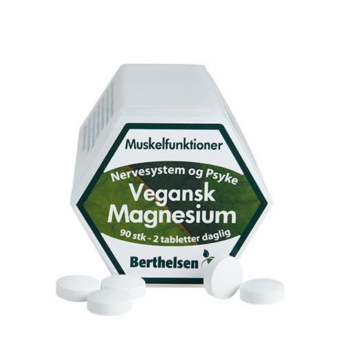 Jernbanestation Mexico Natura Berthelsen, Magnesium vegansk, 90 tab - Helsemin