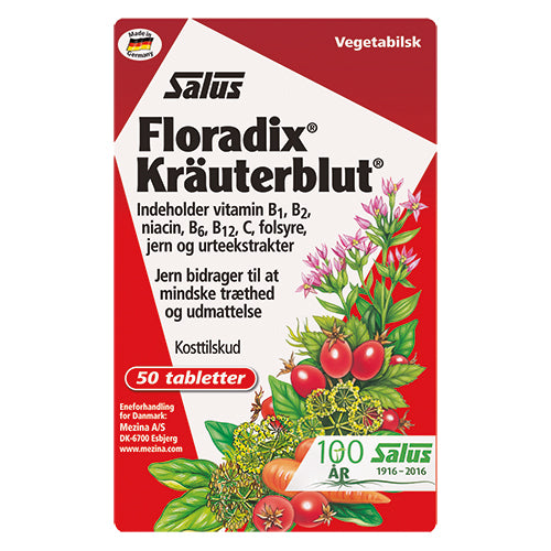 Floradix 50 tab - Helsemin