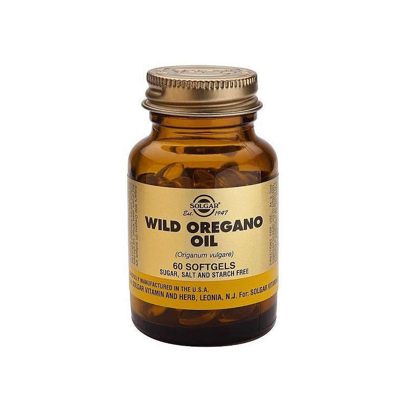 Solgar, Wild Oregano Oil, Kapsler - Helsemin