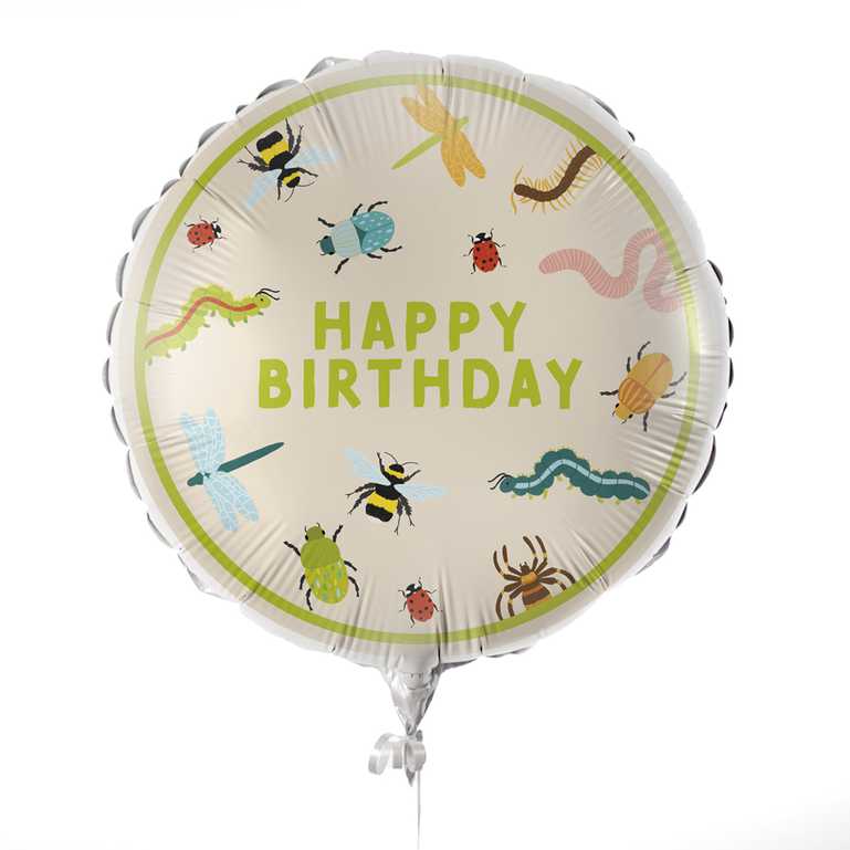 Happy Birthday Bug Party Balloon