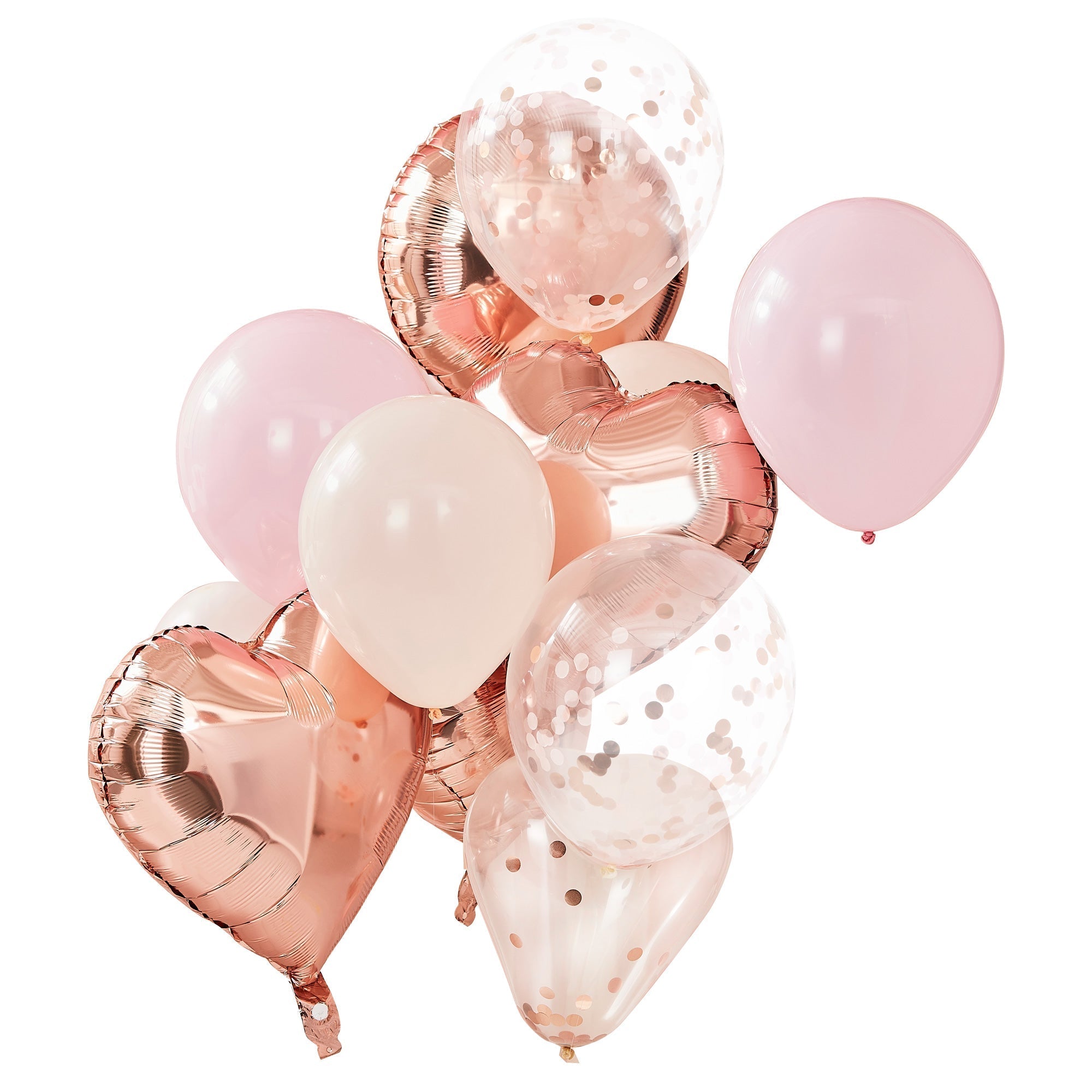 Blush And Rose Gold Balloons