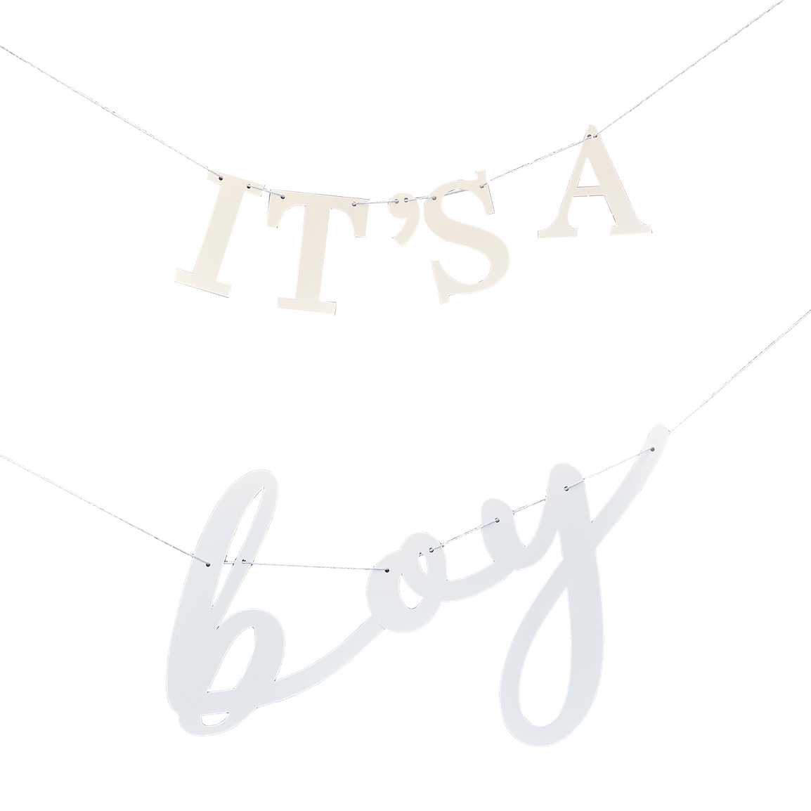 It’s A Boy Baby Shower Bunting