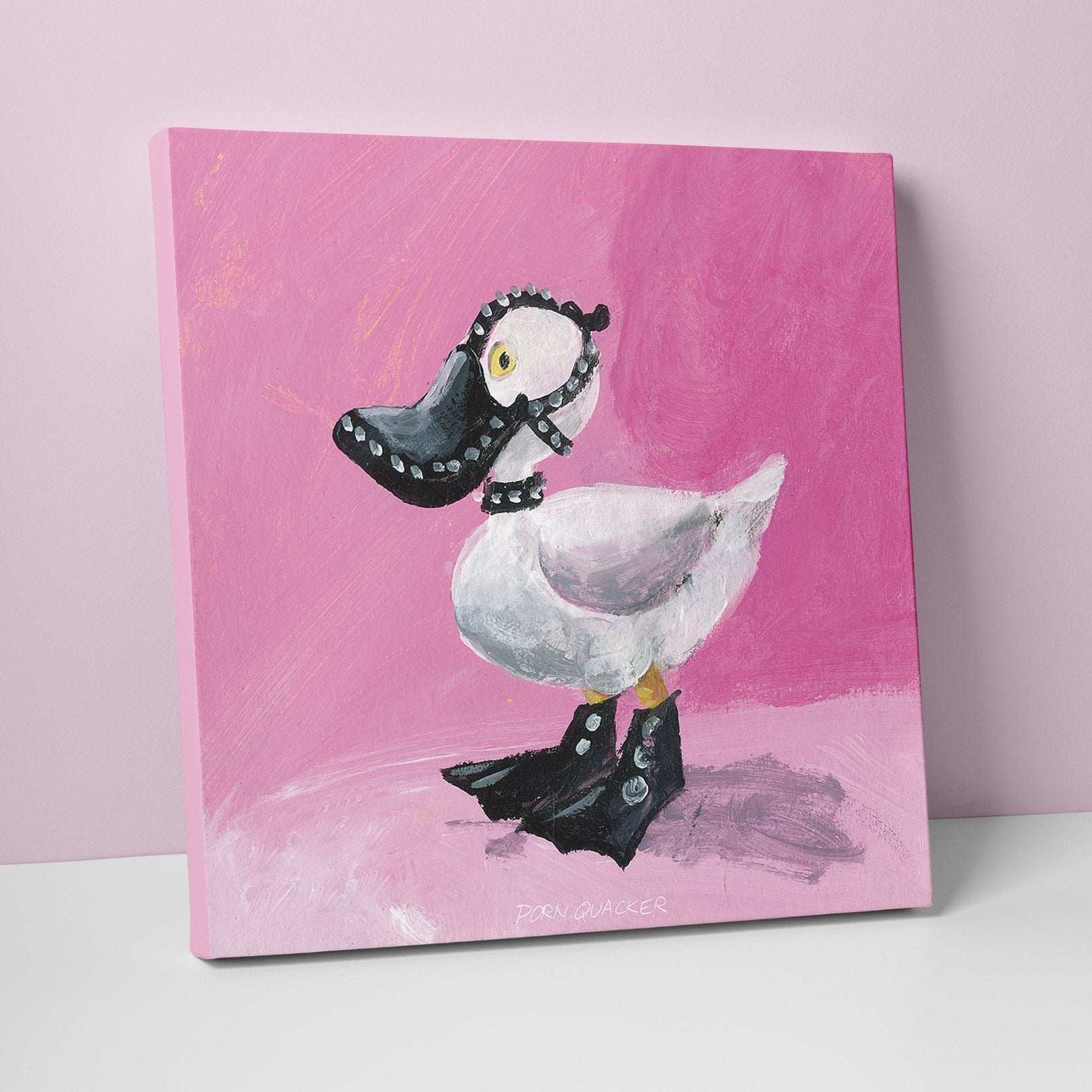 Porn Quacker Canvas