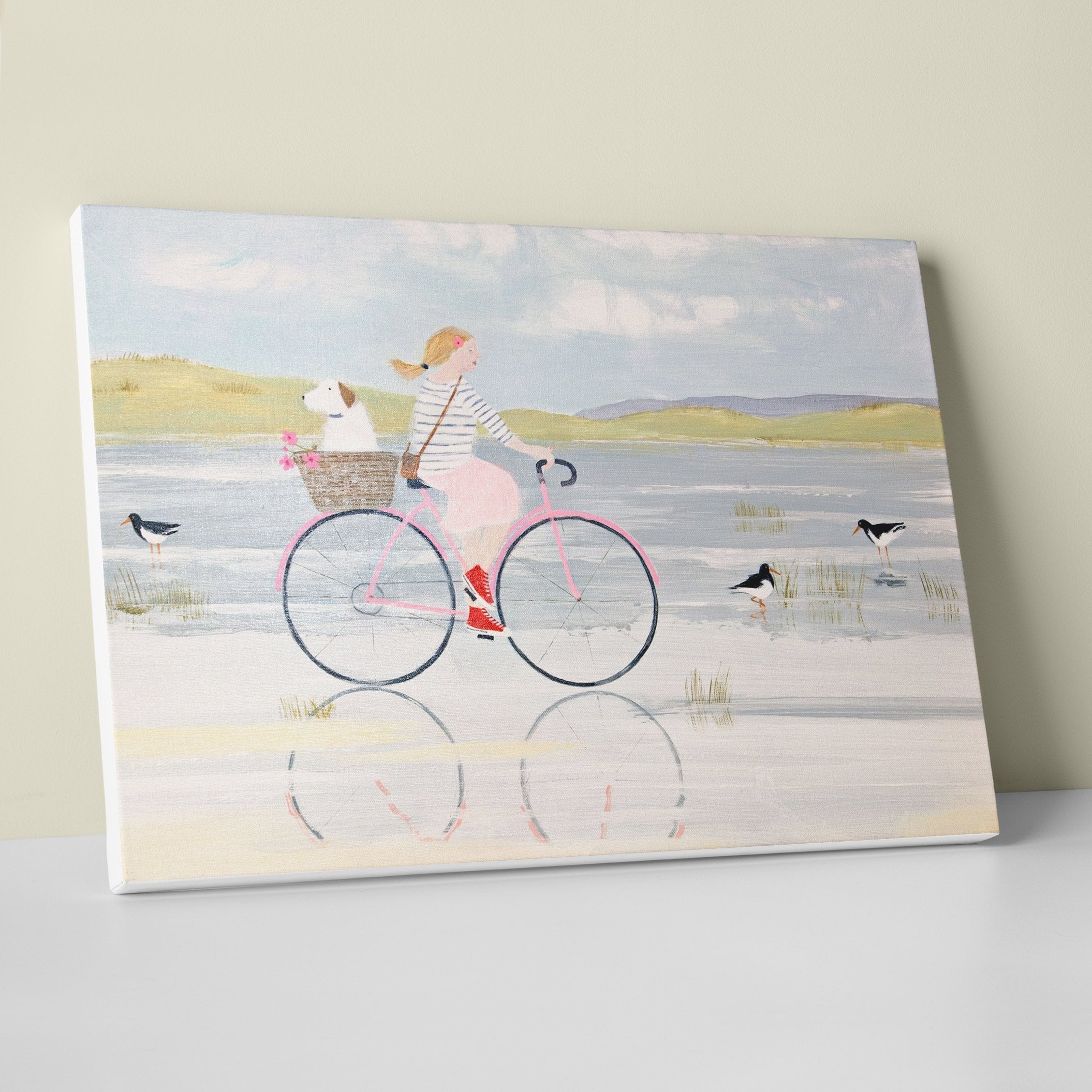 Oyster Catchers Canvas