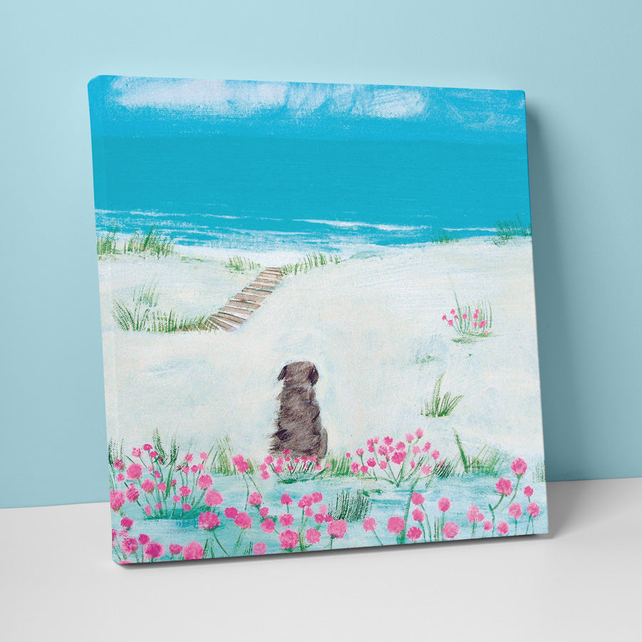 Sea Pinks Small Canvas