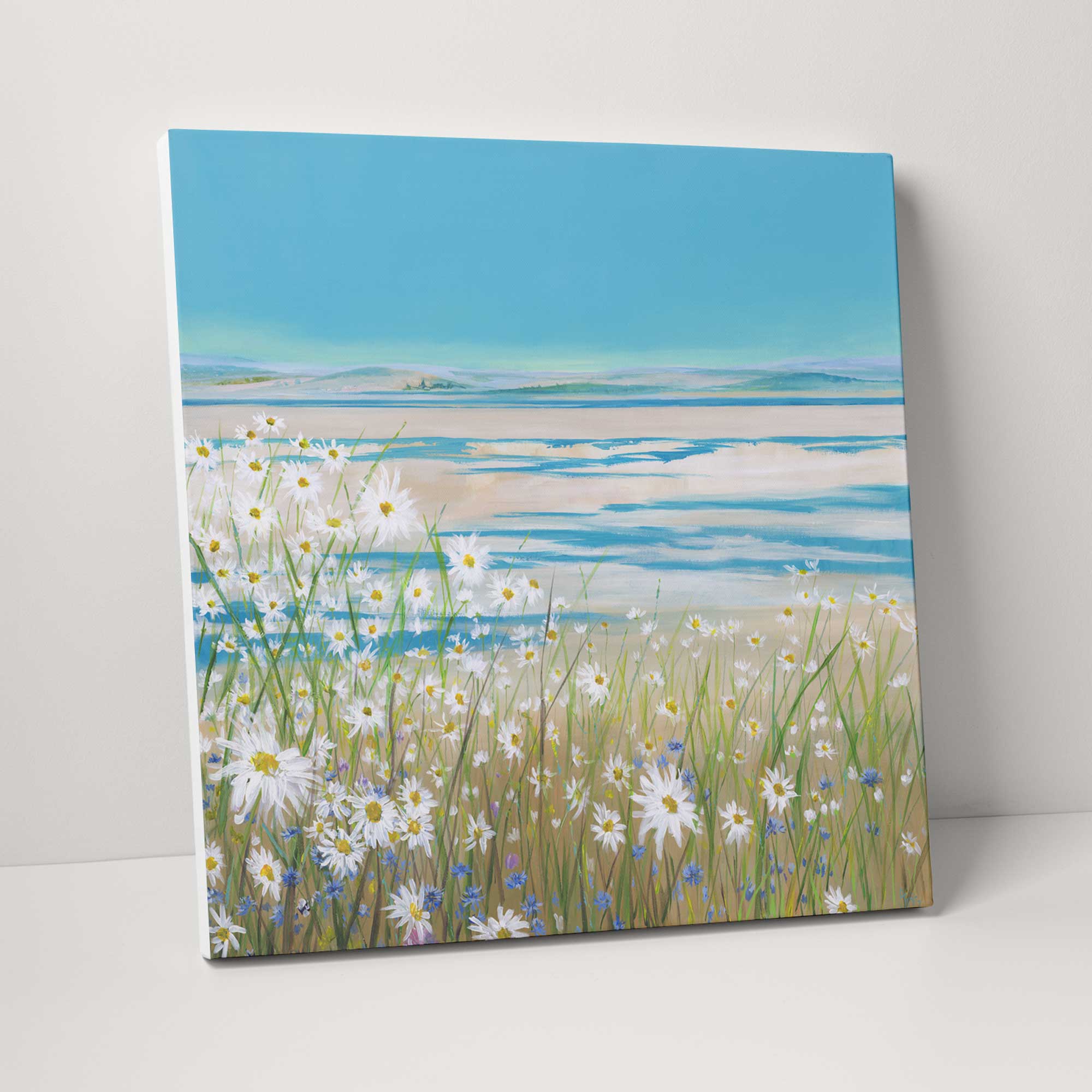 Daisy Bank Large Canvas