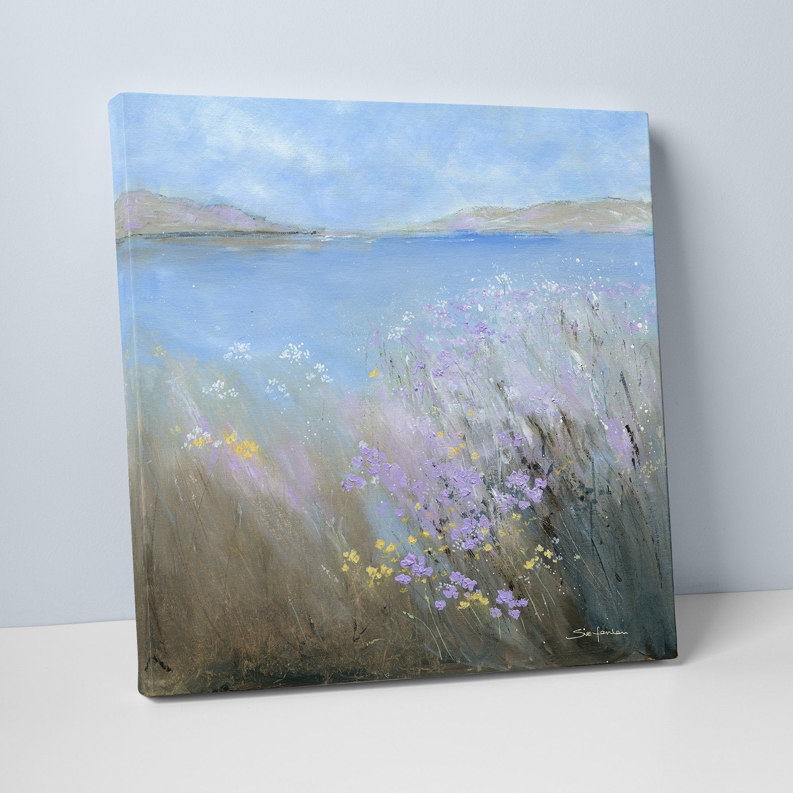 Across The Estuary Medium Canvas