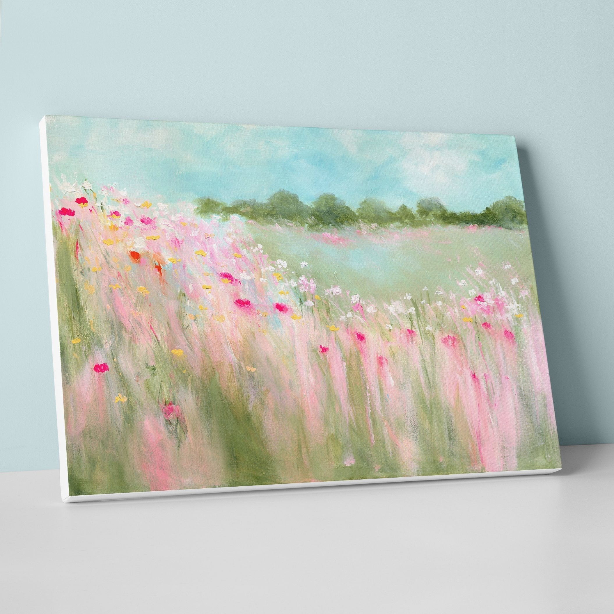 Field Of Blooms Canvas