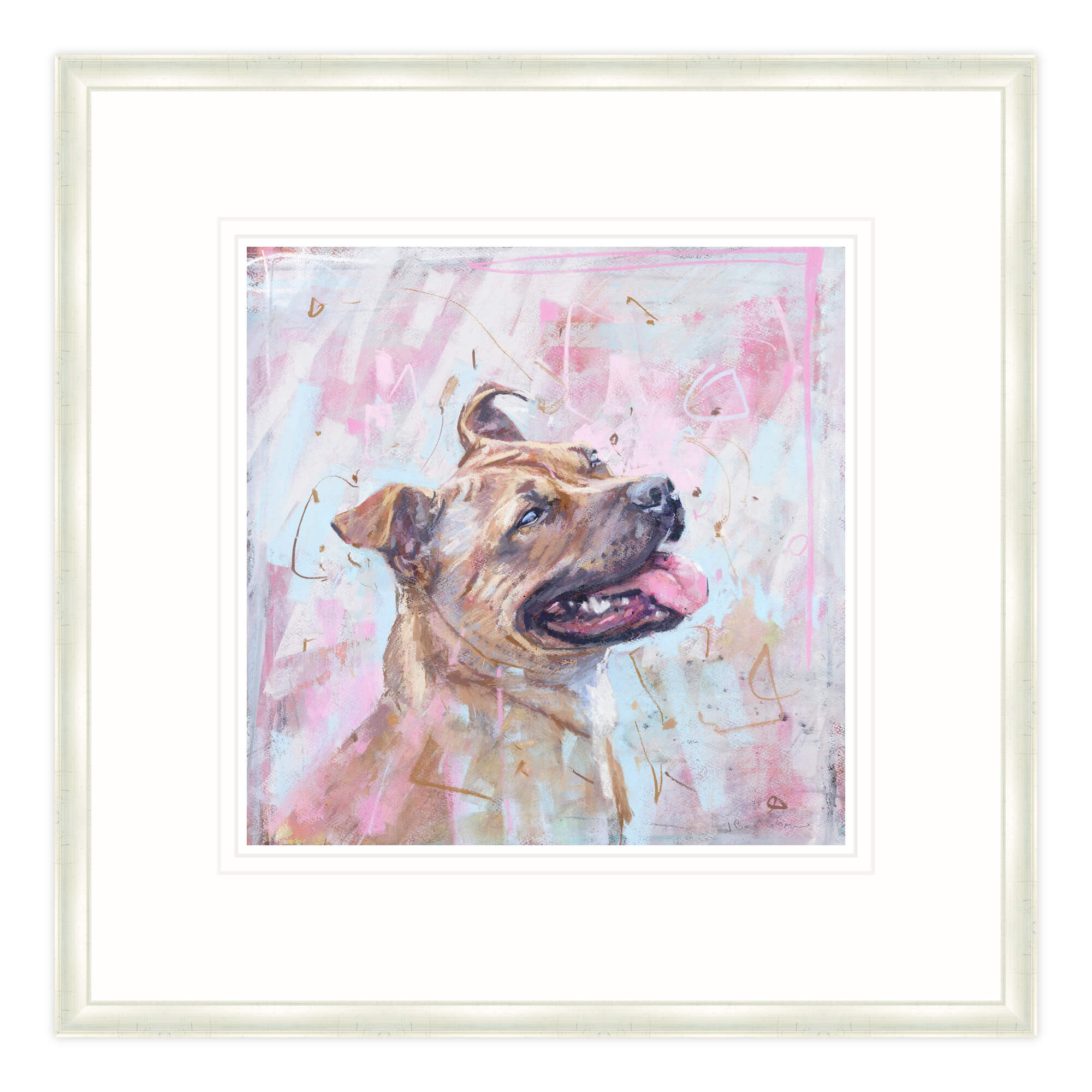 Staffordshire Bull Terrier Framed Print