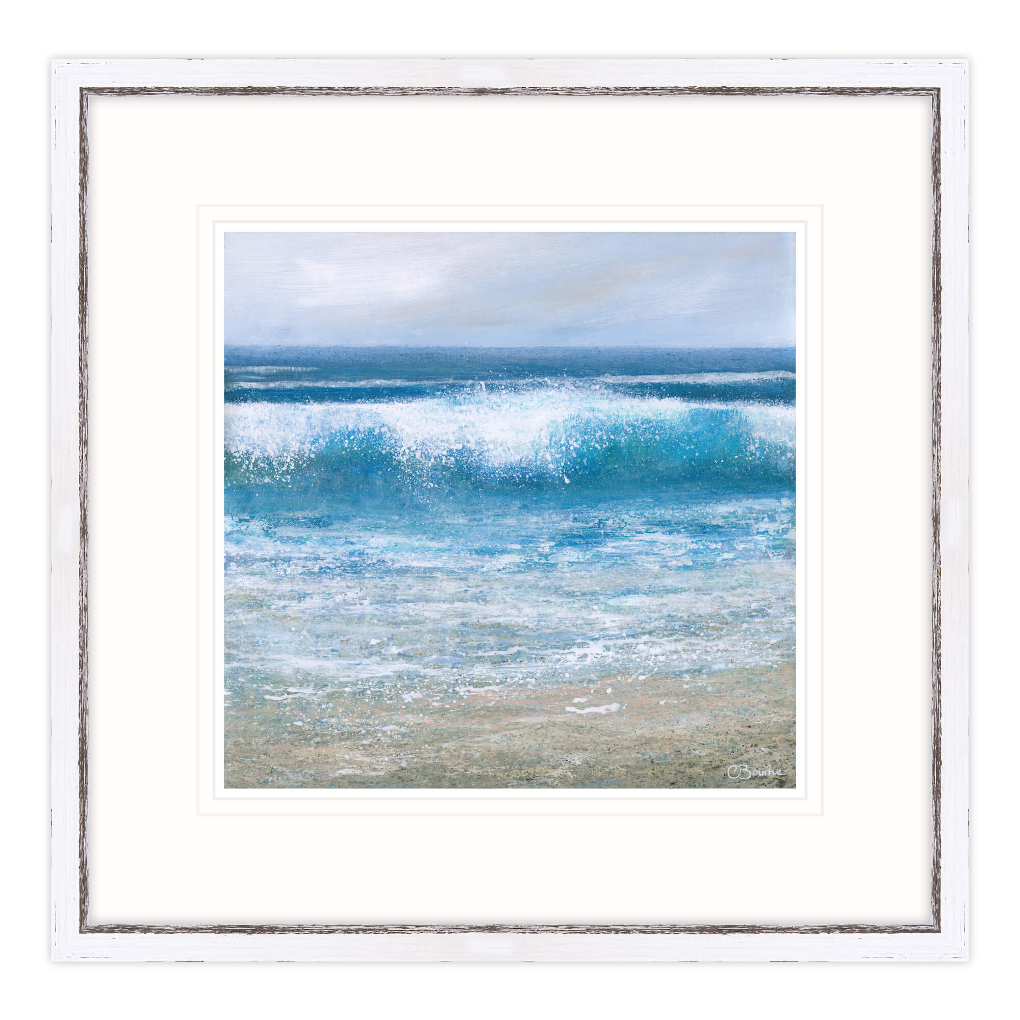 The Wave Framed Print