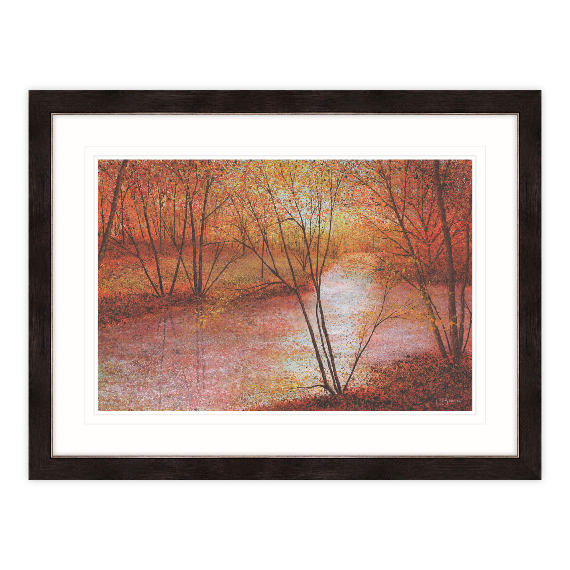 A Restful Mind Framed Print