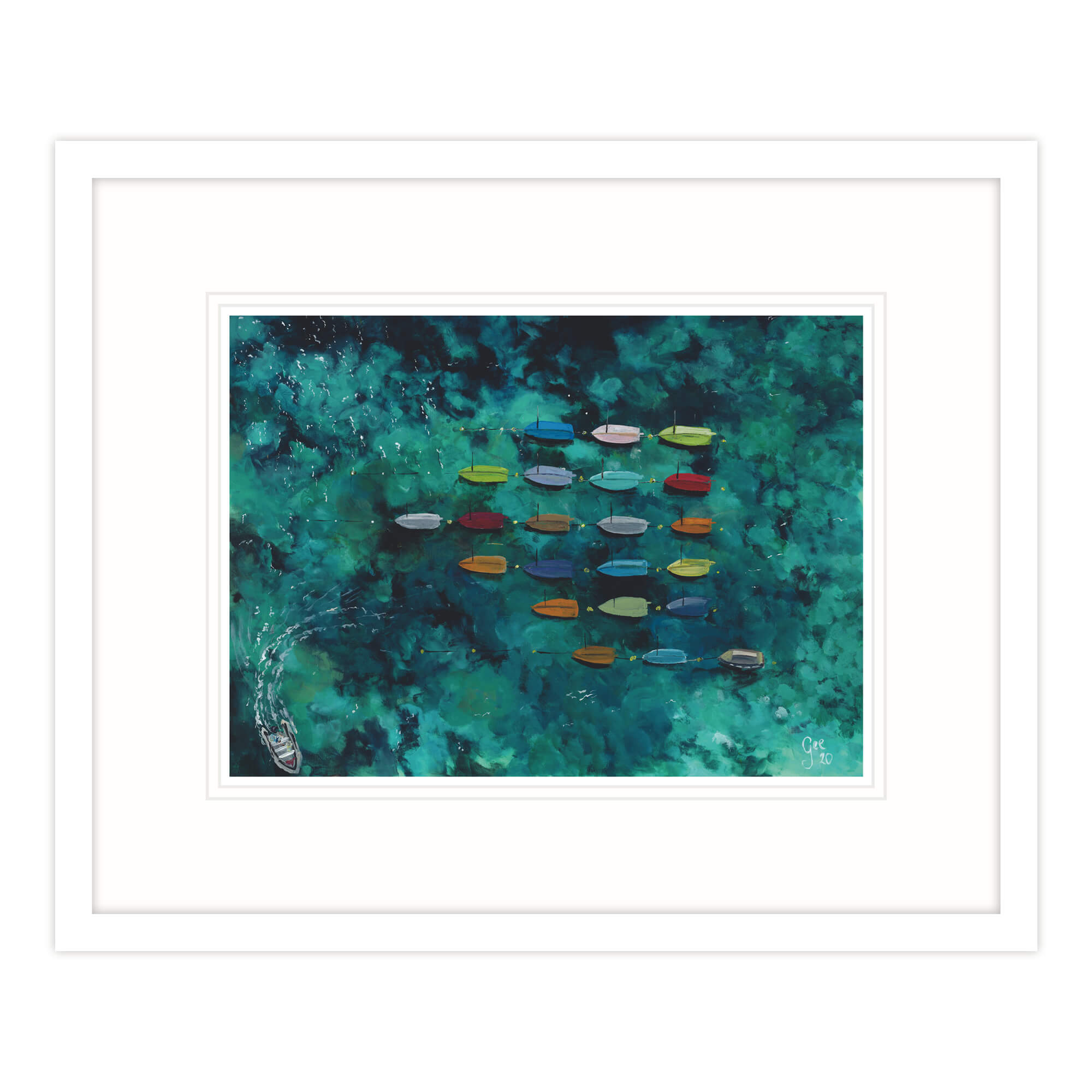 Fowey River Framed Print