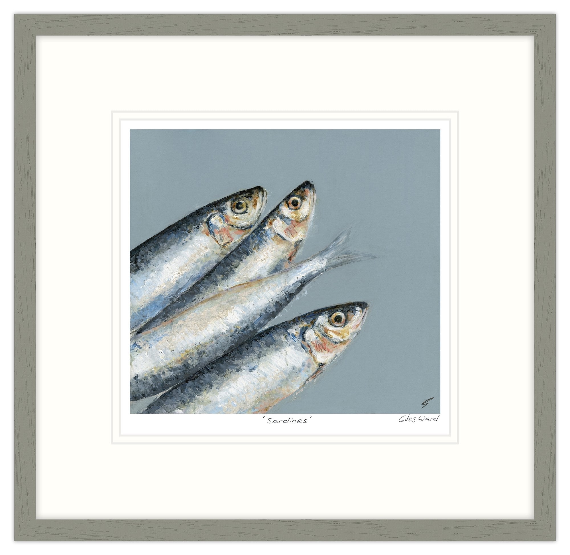 Sardines Framed Print
