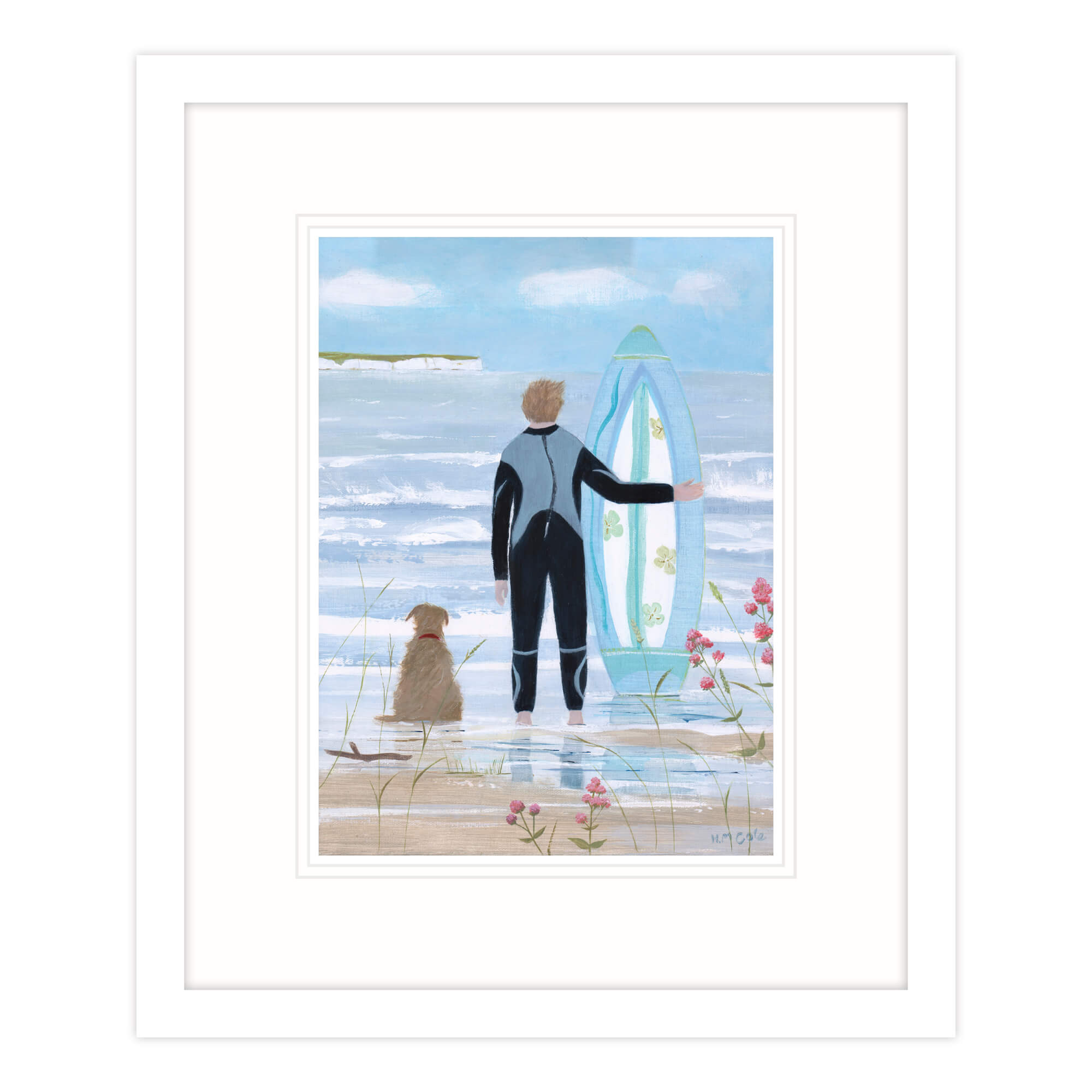 Man’s Best Friend Framed Print