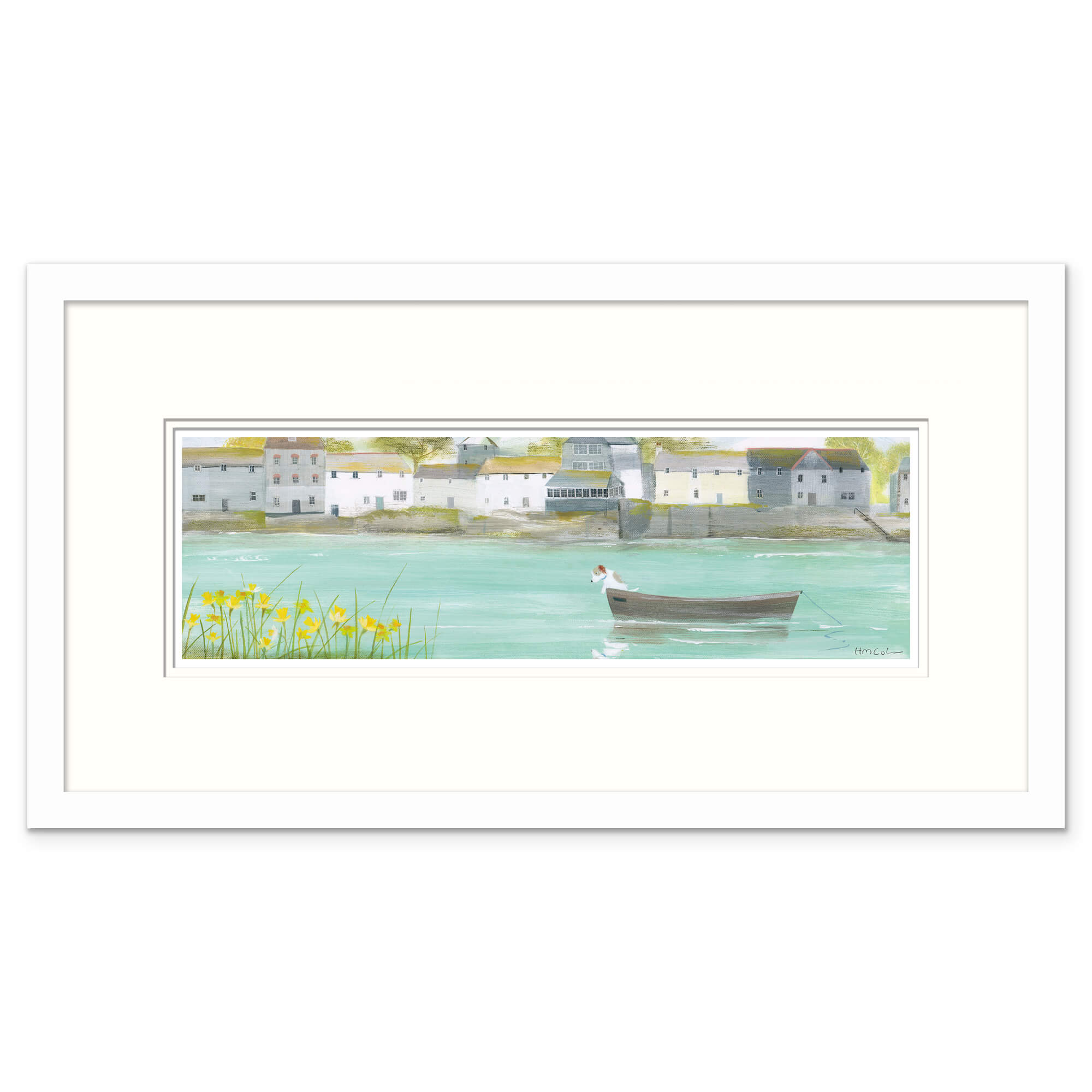 Reflection Medium Framed Print