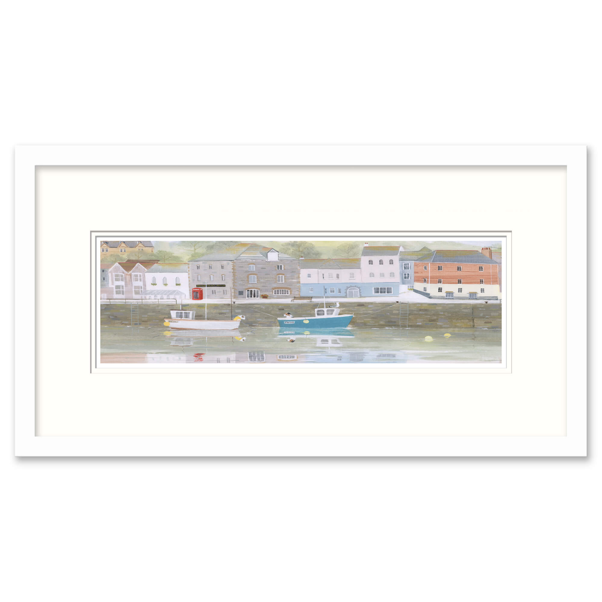 Padstow Harbour Framed Print